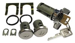 PYCL Vega-Astre Locks Ignition and Door Lock Cylinder Sets PY106B