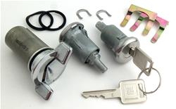 PYCL Locks Ignition and Door Lock Cylinder Sets for 1970-1978 CAMARO - PY107