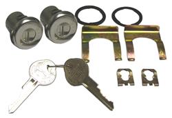 PYCL Locks Door Lock Cylinder Sets for 1964-1968 CHEVELLE, EL CAMINO, 1962-1968 CHEVY II - PY109AB