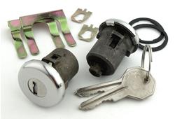 PYCL Locks Door Lock Cylinder Sets for 1964-1968 CHEVELLE, EL CAMINO, 1962-1968 CHEVY II - PY109B