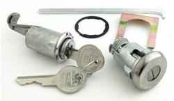 PYCL Locks Trunk Lock Cylinder Sets for 1967 CAMARO, 1966-1967 CHEVY II, 1964 IMPALA - PY121A