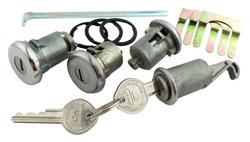 PYCL Locks Door Lock Cylinder Sets for 1968 CAMARO, 1967-1968 FIREBIRD - PY129A