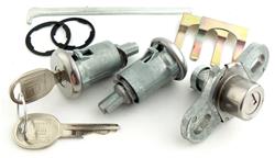 PYCL Locks Door Lock Cylinder Sets for 1974-1977 CAMARO - PY138
