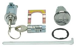 PYCL Locks Glovebox, Trunk, and Console Lock Cylinder Sets for 1967 CHEVELLE - PY149AC