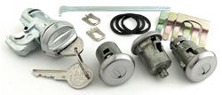 PYCL Locks Door Lock Cylinder Sets for 1968-1969 CHEVELLE, 1968 CHEVY II, 1969 NOVA - PY155A