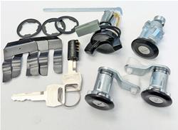 PYCL Locks Ignition and Door Lock Cylinder Sets for 1987-1993 MUSTANG - PY1687RK