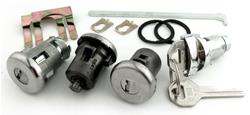 PYCL Locks Ignition and Door Lock Cylinder Sets for 1964 CHEVELLE, 1962-1964 CHEVY II - PY266