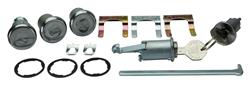 PYCL Locks Ignition and Door Lock Cylinder Sets for 1967 CAMARO, 1966-1967 CHEVY II - PY288