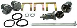 PYCL Locks Ignition and Door Lock Cylinder Sets for 1967 CAMARO - PY288R