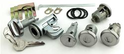 PYCL Locks Ignition and Door Lock Cylinder Sets for 1968 CHEVELLE, CHEVY II - PY336