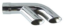 Pypes Stainless Steel  Firebird 1976-81, Polished 2.50 Inch Exhaust Tip EVT10