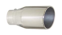 Pypes Monster Truck Tips Round, Polished 4 Inch Exhaust Tip EVT406