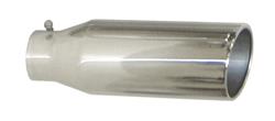 Pypes Monster Truck Tips Round, Polished 5 Inch Exhaust Tip EVT506-18