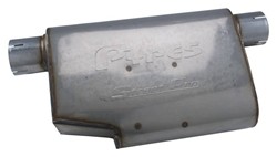 Pypes Street Pro 409 Stainless Steel 2.5 Inch Muffler MVS11