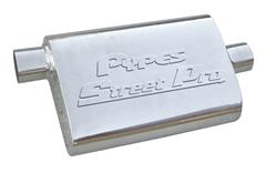 Pypes Street Pro 409 Stainless Steel 2.5 Inch Muffler MVS33