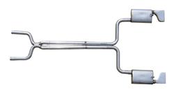Pypes Race Pro Dual Exhaust Systems SCC40R