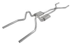Pypes H-Bomb Exhaust Systems for 1970-1973 MUSTANG - SFM44R