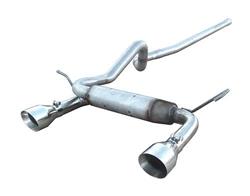 Pypes Converter-Back Exhaust Systems for 2007-2017 WRANGLER, 2018 WRANGLER JK - SJJ19S