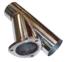 Pypes Stainless Steel Y 2.5 Inch Exhaust Cutouts YVX10S