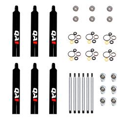 QA1 Shock Small Body Steel Dry Kit (6pk) 7Q6-DRY-6PK QA1 Shock Small Body Steel Dry Kit (6pk) 7Q6-DRY-6PK