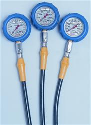 QuickCar Liquid-Filled Tire Pressure Gauges