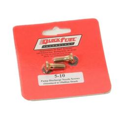 Quick Fuel Carburetor Discharge Nozzle Screws