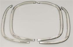 QMI Stainless Steel Custom Fender Trim Kits for 1994-1997 PASSPORT, 1988-1995 PICKUP, 1991-1997 RODEO - 365020
