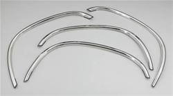 QMI Stainless Steel Custom Fender Trim Kits for 1991-1997 EXPLORER - 275008