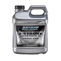 Quicksilver Premium Plus Synthetic Blend 2-Stroke Engine Oil 858028Q01