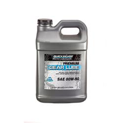 80W90 Quicksilver Premium Marine Gear Lube 858059Q01