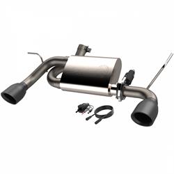 Quick Time Performance Screamer Exhaust Systems for 2007-2017 WRANGLER, 2018 WRANGLER JK - 425007B