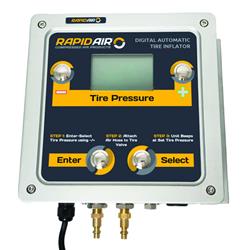 RapidAir Products Wall-Mounted Tire Inflator with Single Preset K3060