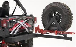 Rancho Rock Gear Rear Bumpers with Tire Carrier