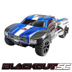 Redcat Racing Blackout SC RC Truck 1:10 Scale Electric Short Course Trucks RER07116