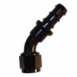 Racing Automotive Group Push-On Hose Fittings 1522BLK