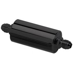 Racing Automotive Group Performance 30 Microns Fuel Filter with -8 AN Inlet Size FF0808BLK