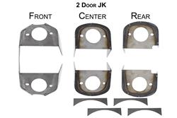 Rust Buster Frame-To-Body-Mount Brackets for 2007-2017 WRANGLER, 2018 WRANGLER JK - RB5056