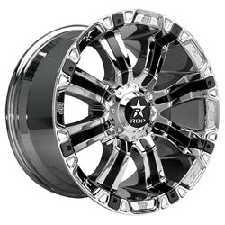 RBP 94R Chrome Wheels with Gloss Black Inserts