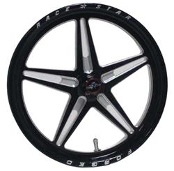 Race Star 53 Jr. Dragster Non-Beadlock Gloss Black Wheels 16x1.75