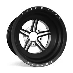 Race Star 63 Pro Forged Black Anodized Machined Wheels 15x10