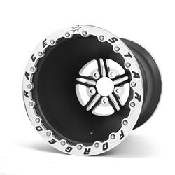 Race Star 63 Pro Forged Double Beadlock Black Anodized Machined Wheels 15x12