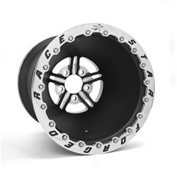 Race Star 63 Pro Forged Double Beadlock Black Anodized Machined Wheels 15x15