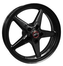 Race Star 92 Drag Star Gloss Black Wheels 17x9.5