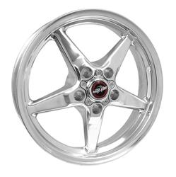 Race Star 92 Drag Star Polished Wheels 17x4.5