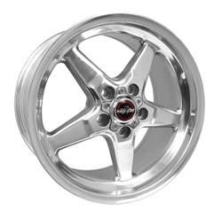 Race Star 92 Drag Star Polished Wheels 17x9.5