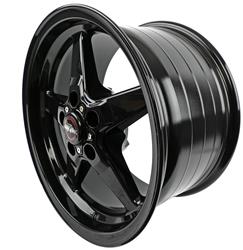 Race Star 92 Drag Star Gloss Black Wheels 17x9.5