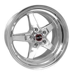 Race Star 92 Drag Star Polished Wheels 17x9.5