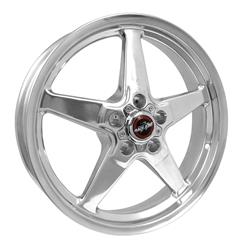 Race Star 92 Drag Star Polished Wheels 18x5