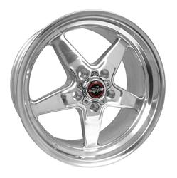 Race Star 92 Drag Star Polished Wheels 17x9.5