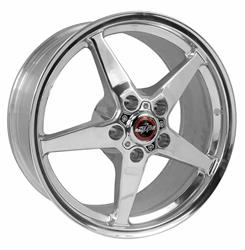 Race Star 92 Drag Star Polished Wheels 17x10